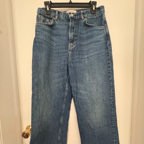 Reformation Wilder High Rise Wide Leg Jeans Size 30 - Picture 3 of 9